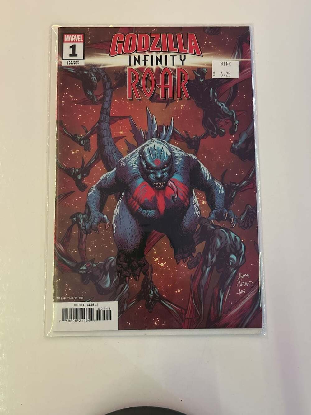 Godzilla Infinity Roar 1 Variant Edition Comic Book